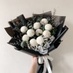 10 Pom Pom Putih