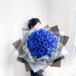 100 All Blue Rose