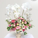 Artificial Festival of Colors Vase