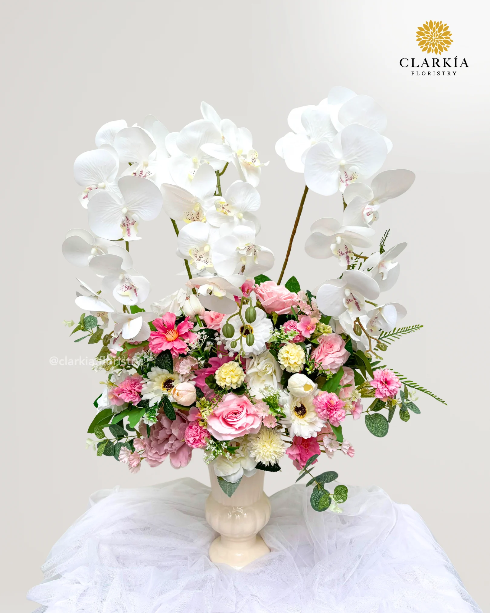 487 Artificial Festival of Colors Vase - Image 1
