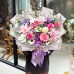 Artificial 30 Pink Purple Mix