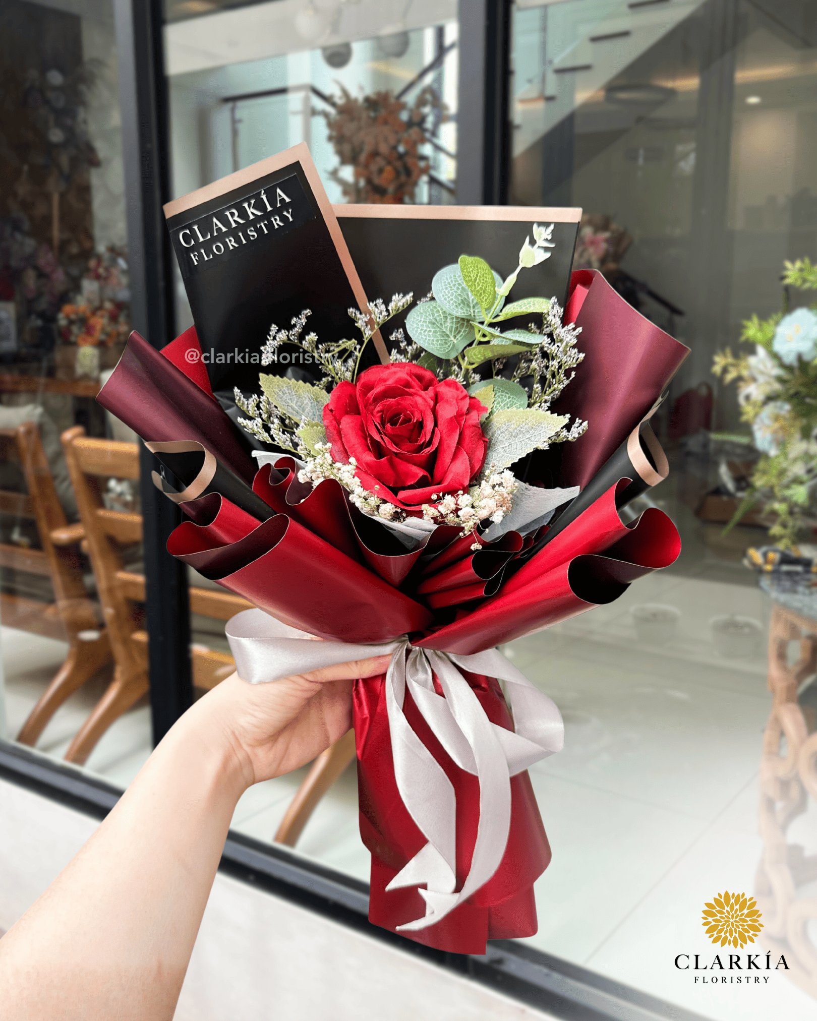 Artificial 1 Rose Red Artificial 1 Rose (Klik Untuk Lihat Warna) - Image 1