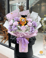 Artificial 10 Rose Graduation (Klik Untuk Lihat Warna)