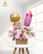 Artificial Baby Girl/Boy Basket