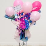 Artificial Unicorn Orchid Standing