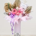 Fancy Dried Pink Standing