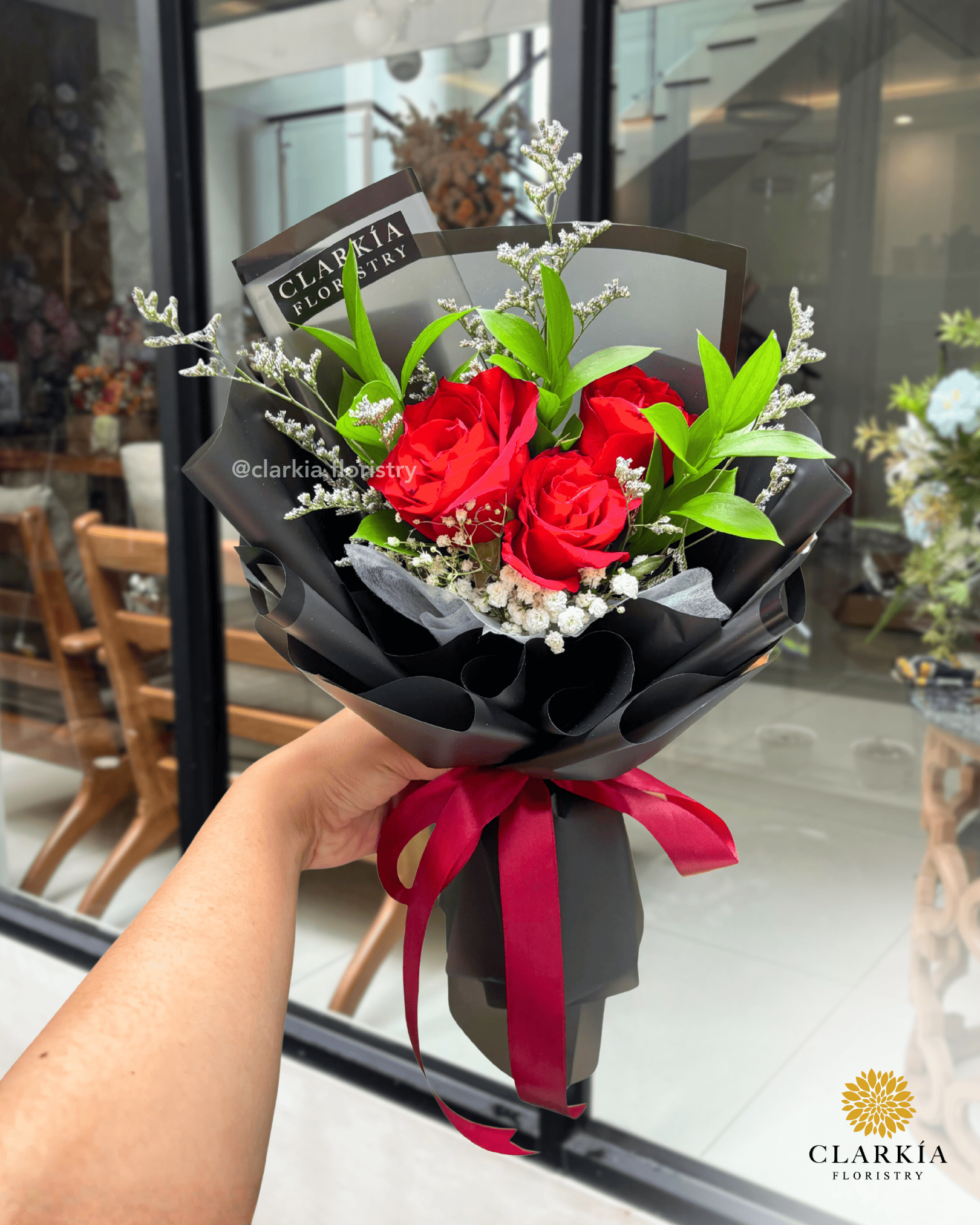 Fresh 3 Rose Red Fresh 3 Rose (Klik Untuk Lihat Warna) - Image 1