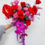 Fresh Lavish Red & Purple