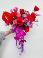 Fresh Lavish Red & Purple