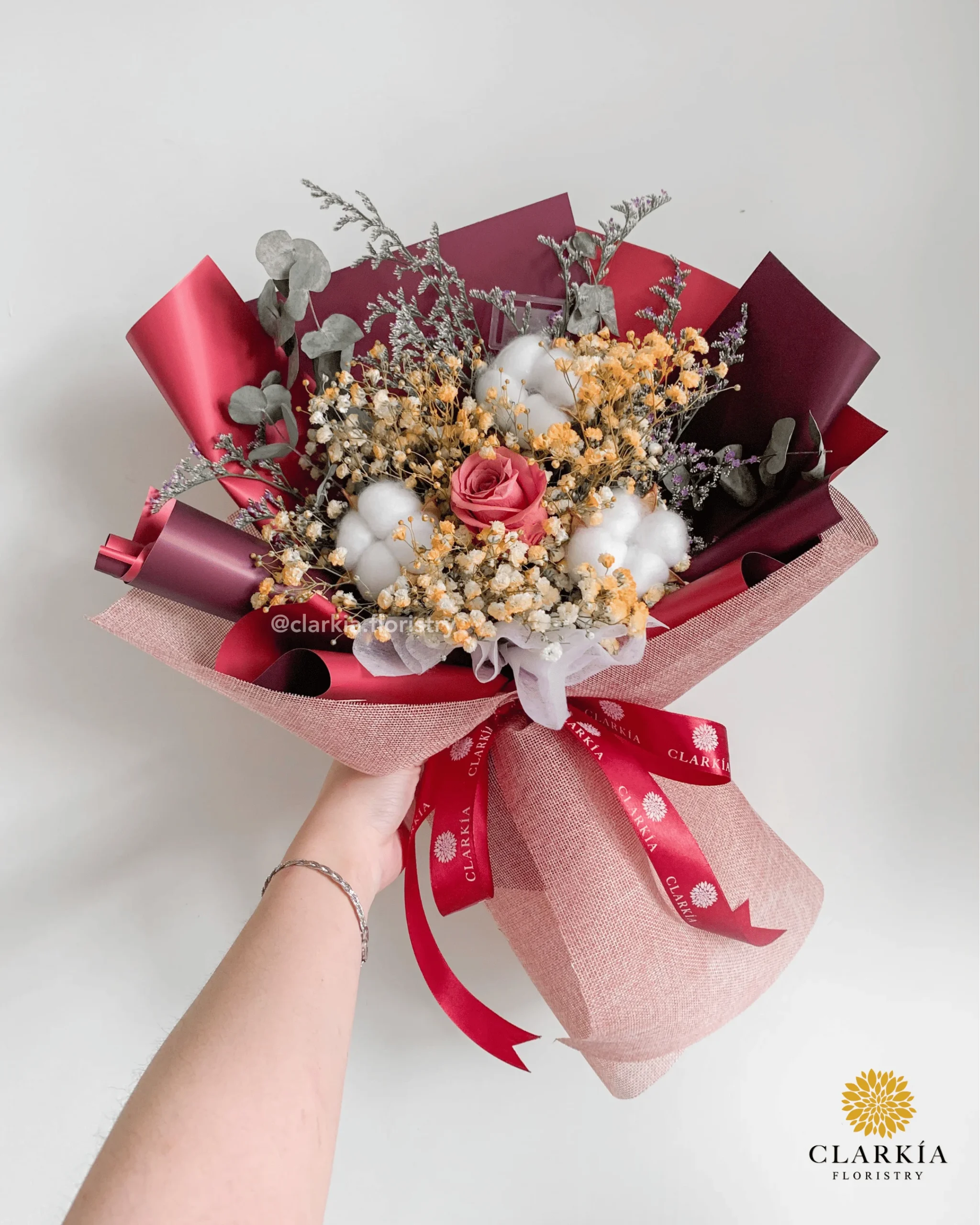 NEW - Rosie Dried Red Rosie Dried (Klik Untuk Lihat Warna) - Image 1