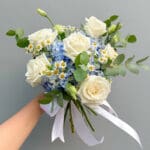 Puffy Round Blue