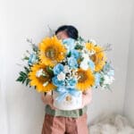 Sunflo Blue 15cm