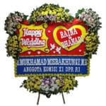 Wedding Bunga 5 Titik (1.75x2m)