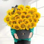 Fresh 30 Sunflowers Box