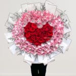 Rolled 100 Lembar (100K) + Rose Love