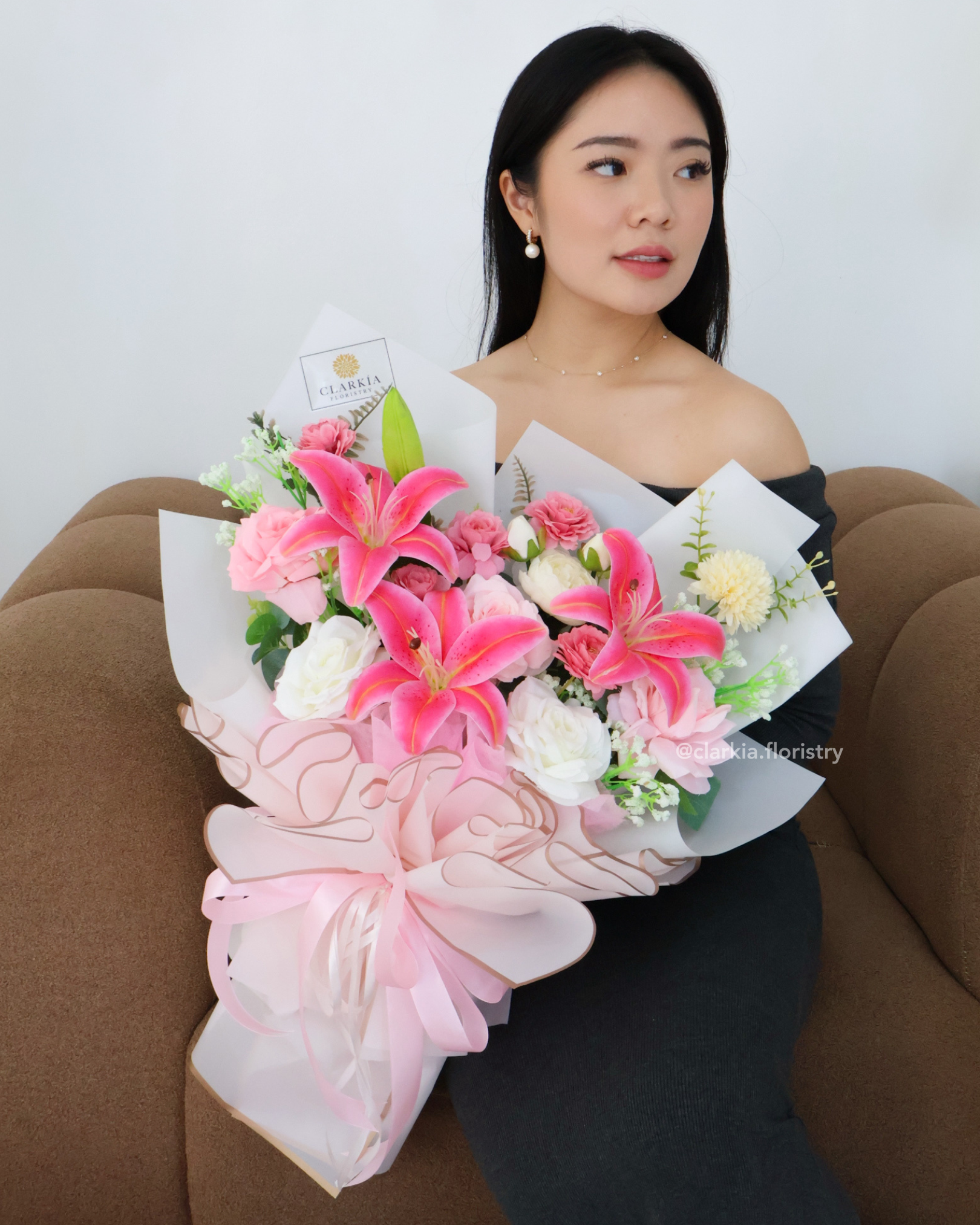39 Artificial Douce Lilies (Klik Untuk Lihat Warna) - Image 1