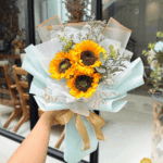 Artificial 3 Sunflower