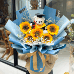 Artificial 5 Sunflower Graduation (Klik Untuk Lihat Warna)
