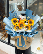 Artificial 5 Sunflower Graduation (Klik Untuk Lihat Warna)