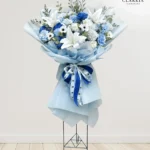 Artificial Royal Blue Harmony Standing